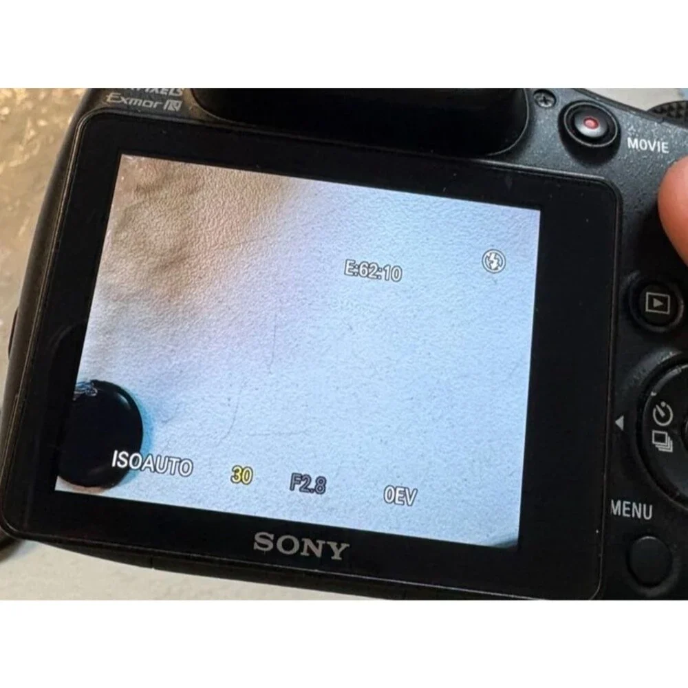 Sony Cyber-shot DSC-HX300 20.4MP Digital Camera Black - TESTED - ERROR